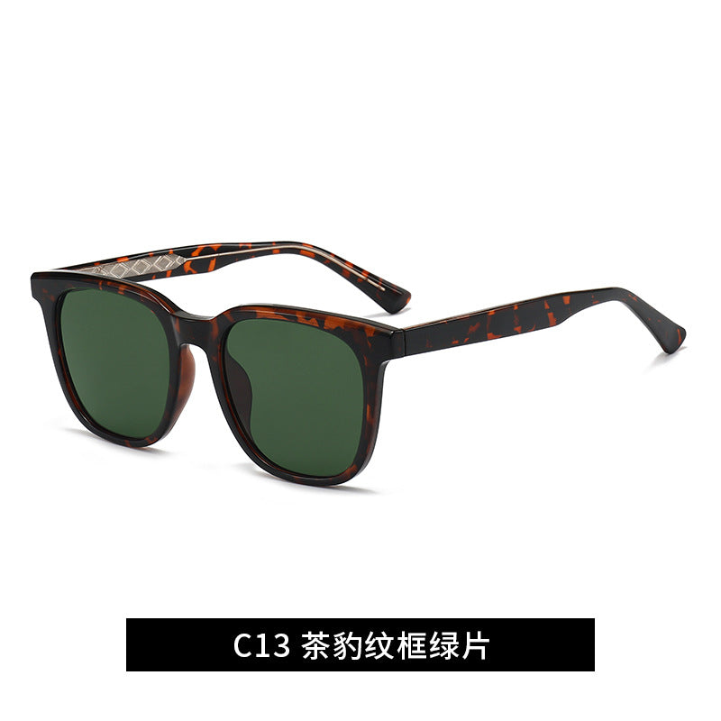 Damen modische Sonnenbrille im modernen rechteckigen Stil Brehn