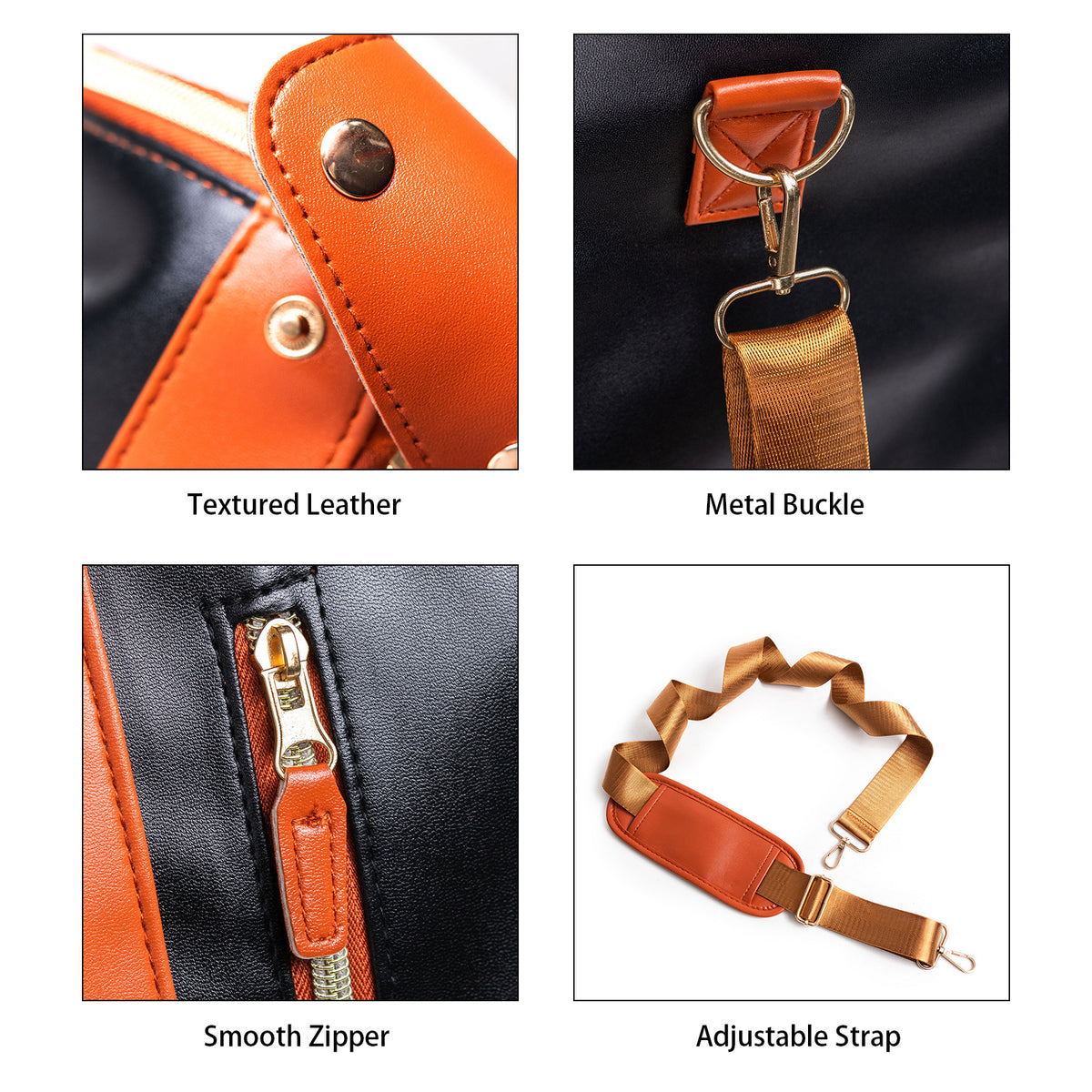 Geräumige Multifunktions-Wochenend-Duffle-Tasche Brehn