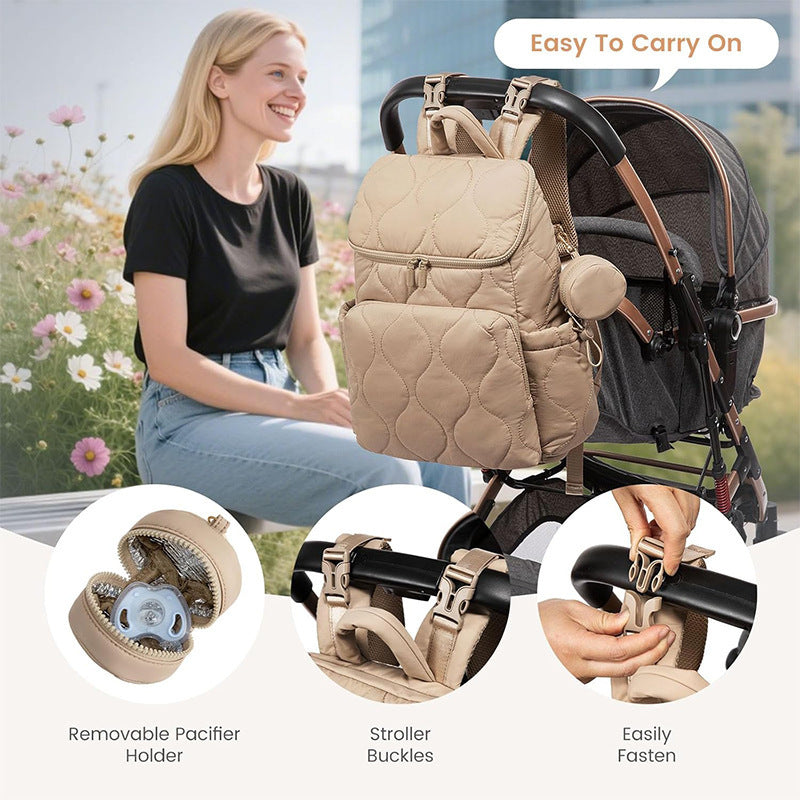 Eleganter Rucksack mit Vielseitigen Fächern Brehn