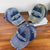Unisex Vintage-inspirierte distressed Denim-Baseballkappe Brehn