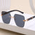 Damen Luxus-Sonnenbrille mit einzigartigem Rahmen und edlen Akzenten Brehn