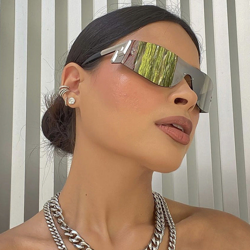 Damen futuristische Schutzbrille Brehn