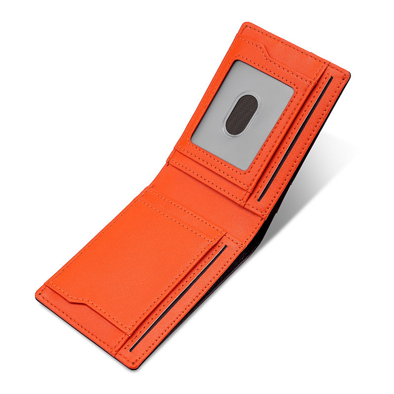 RFID-blockierender Leder Kartenorganizer