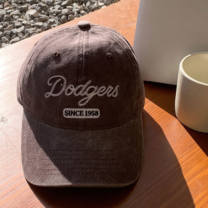 Damen Vintage-inspirierte Baumwoll-Baseballmütze Brehn