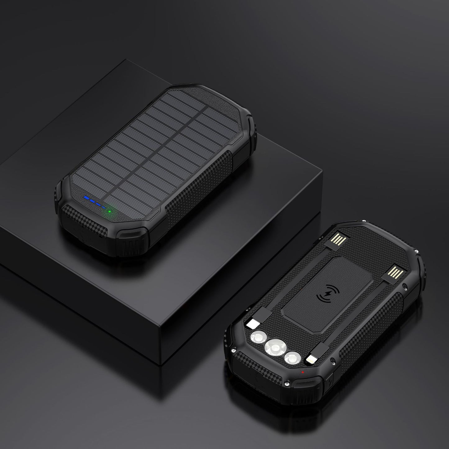 Robuste und Tragbare Solarlade-Powerbank Brehn