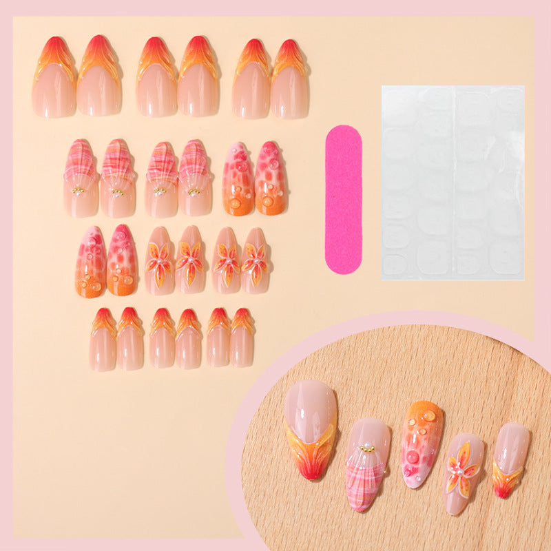 Dekorative Gel-Nageltips Brehn