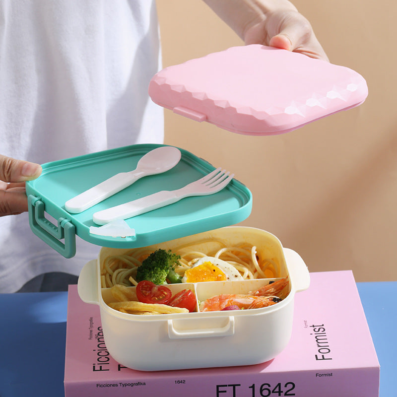 Stylische Mehrfach-Compartment Lunchbox