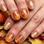Herbstblatt Press-On Nagelkunst Brehn