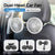 Unisex Dual-Head Rotating Clip-On Fan Brehn