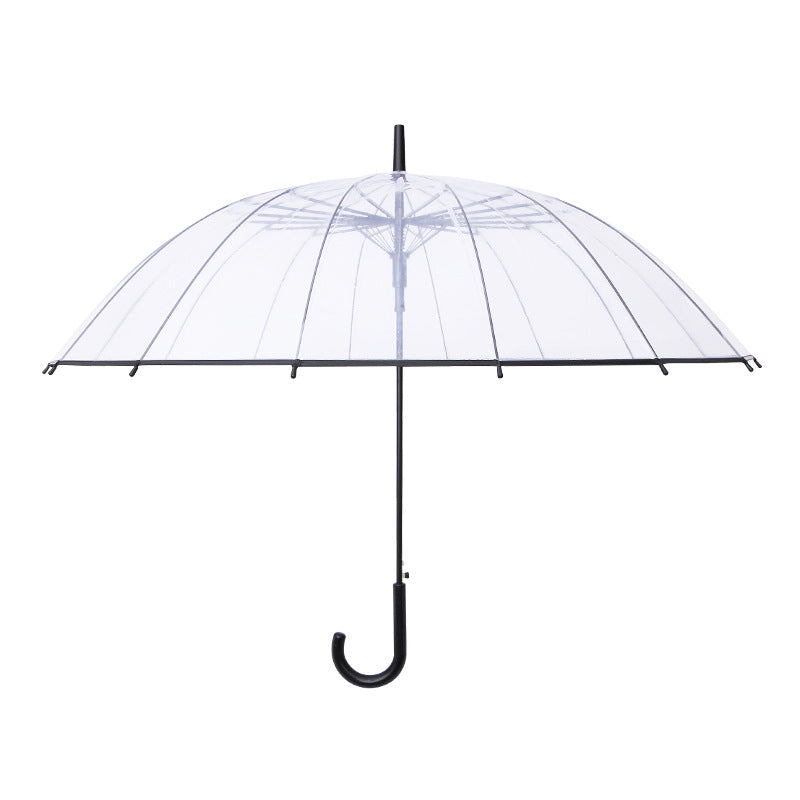 Damen Transparenter Regenschirm Brehn