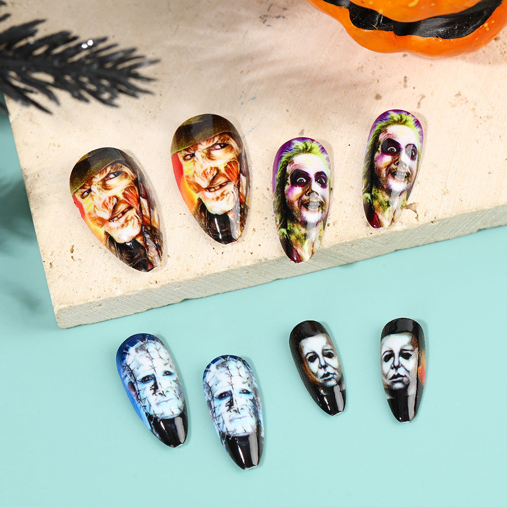 Kreative Halloween Kunstnägel Set Brehn