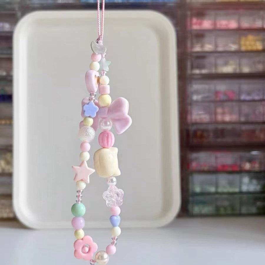 Verspielt Themed Beaded Charm Halskette Brehn