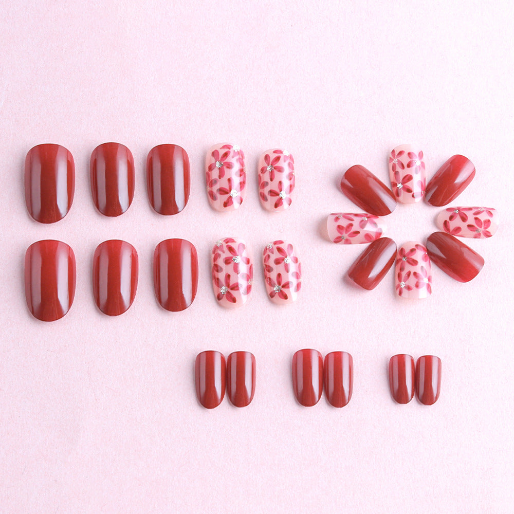 Florales Gel-Nagelkunst-Kit Brehn