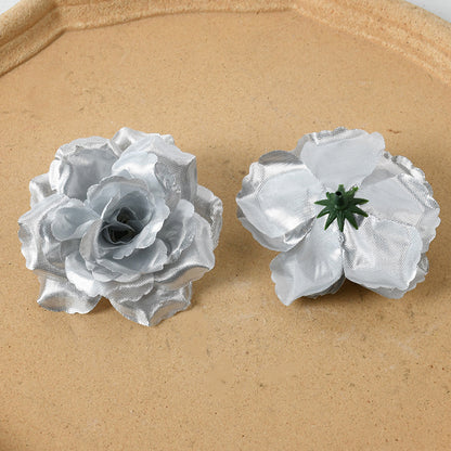 Elegante Stoffblumen-Haarspangen