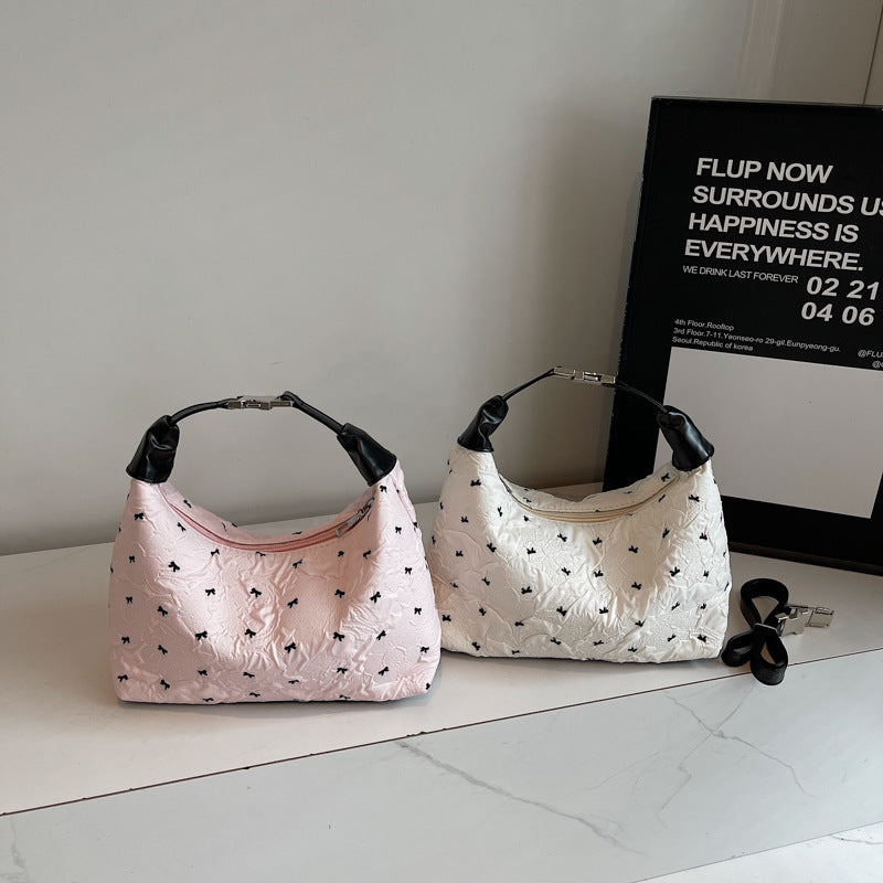 Gestepptes florales Schulterhandtasche Brehn