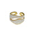 Eleganter Doppelring mit Organischem Design Brehn
