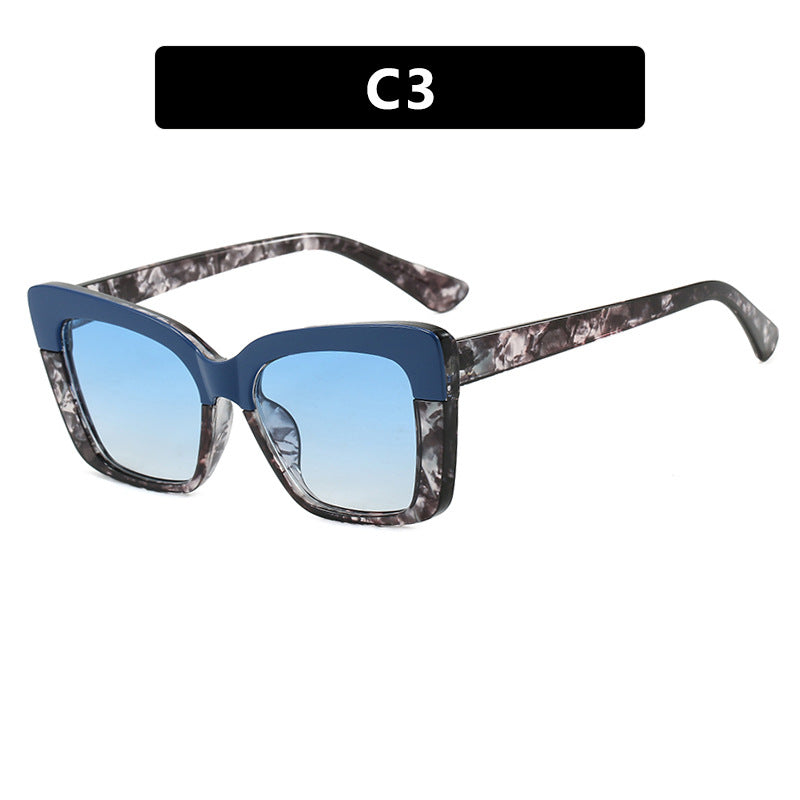Damen modische Brille im trendigen Geometrie-Design Brehn