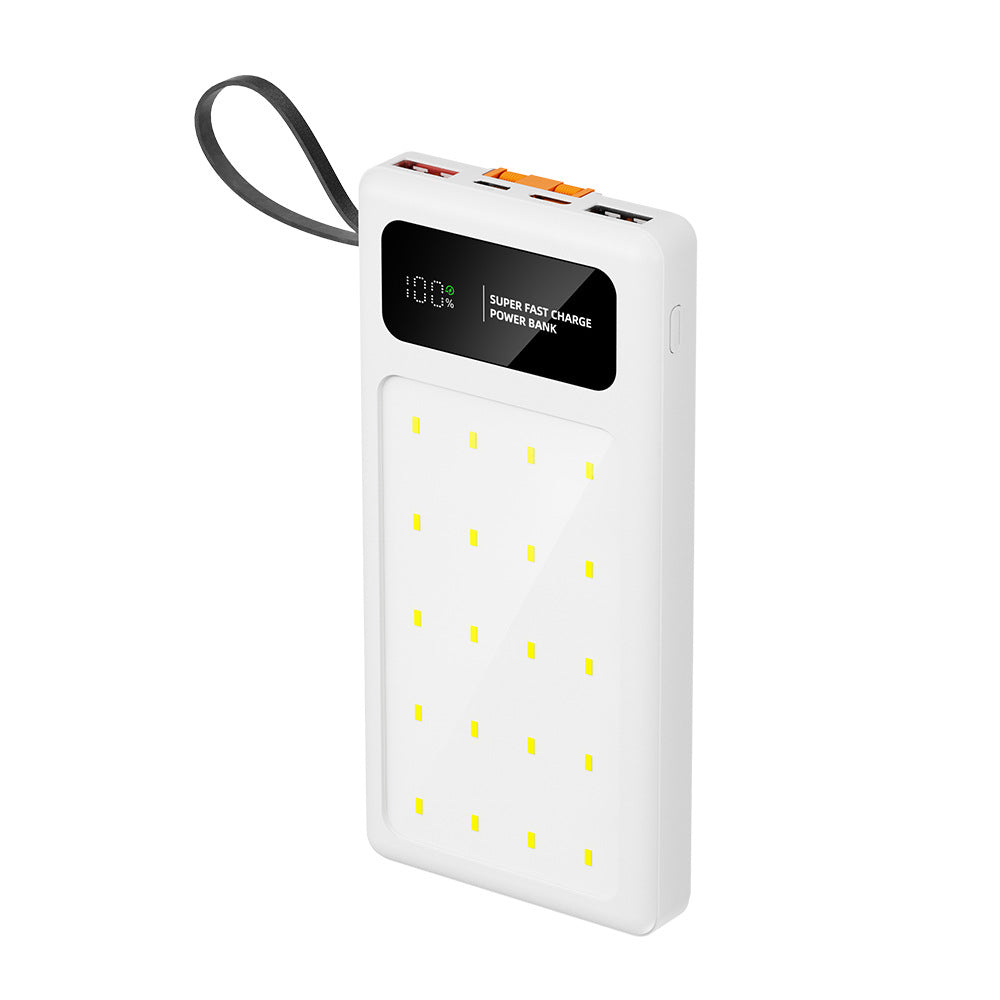 Tragbare Powerbank mit Superschneller Ladefunktion und Digitaler Ladestandanzeige Brehn