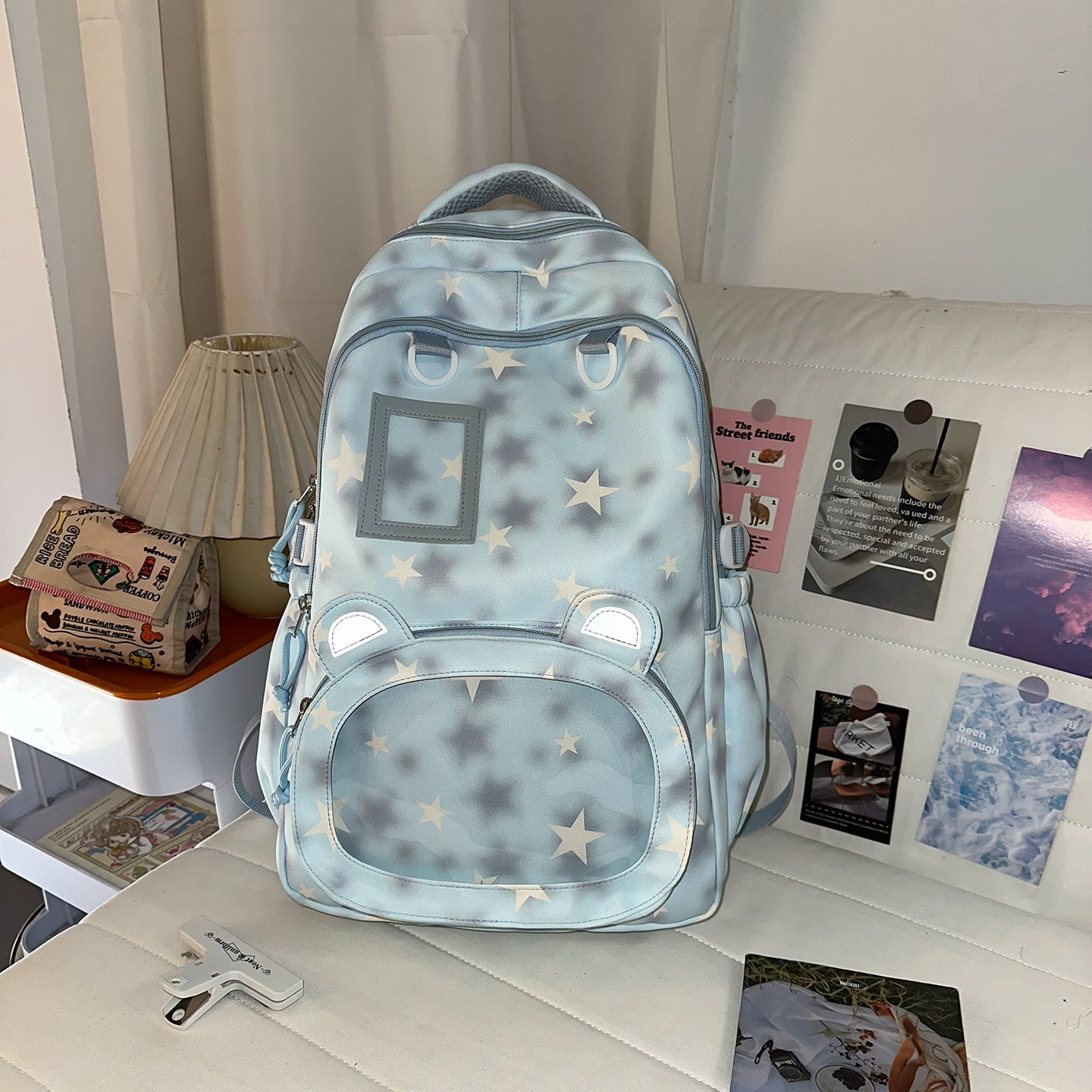 Rucksack mit Niedlichen Applikationen und Durchdachtem Stauraum Brehn