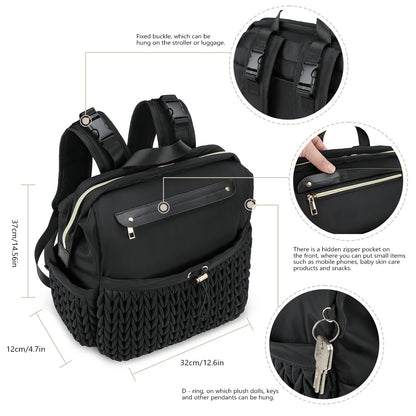 Eleganter und Geräumiger Wickelrucksack Brehn