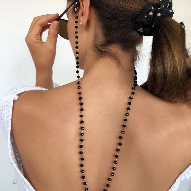 Perlen-Brillenband mit Kristallinem Glanz Brehn