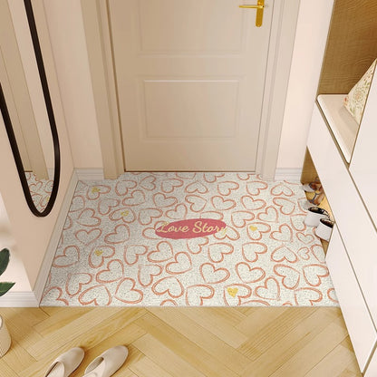 Stylische Terrazzo-Design Eingangsfußmatte Brehn