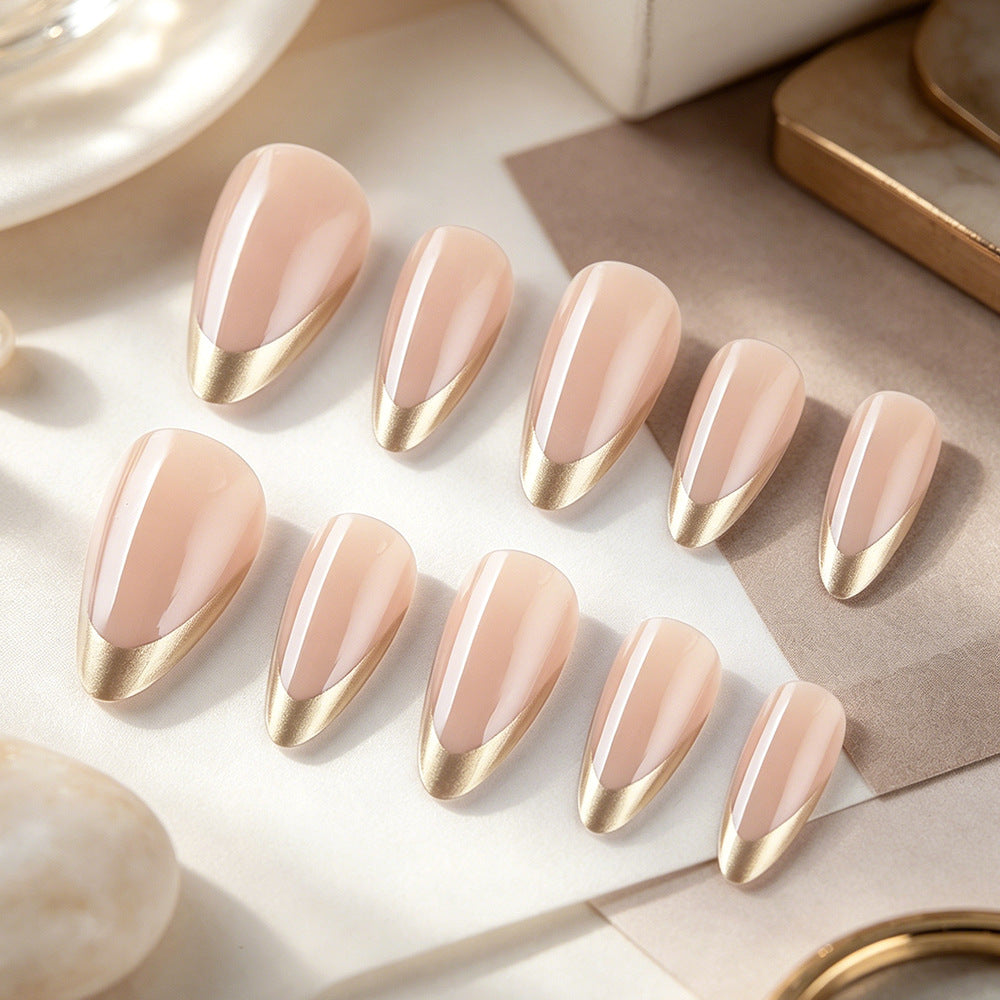 Premium Glänzende Gel-Nagelverlängerungen Brehn