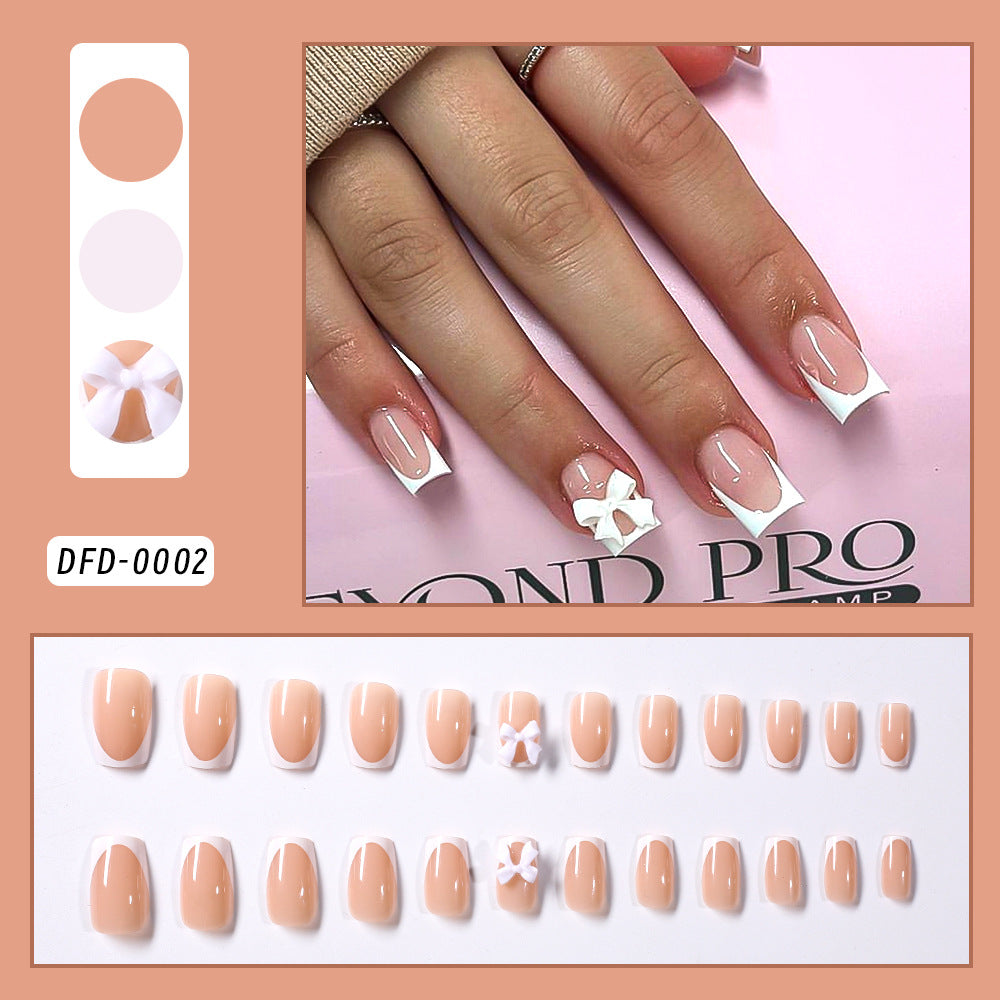 Elegante Press-On Nagelspitzen Set Brehn