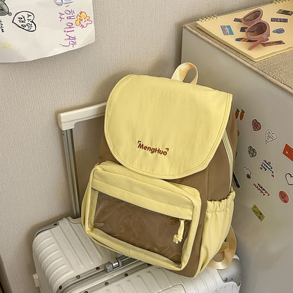Stylische transparente Utility-Rucksack Brehn