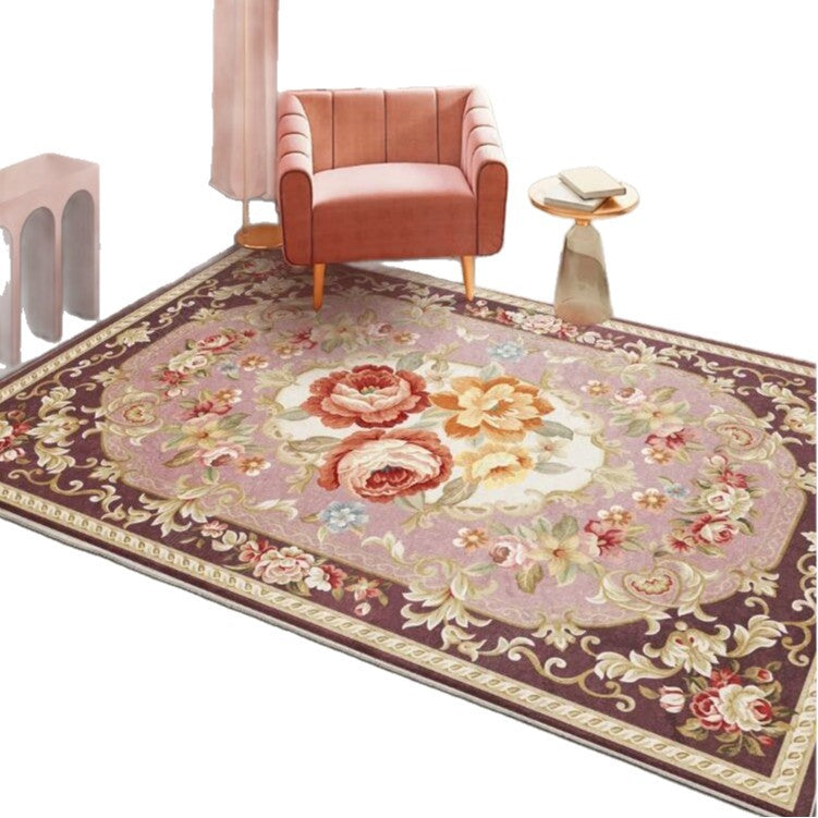 Vintage Floraler Teppich