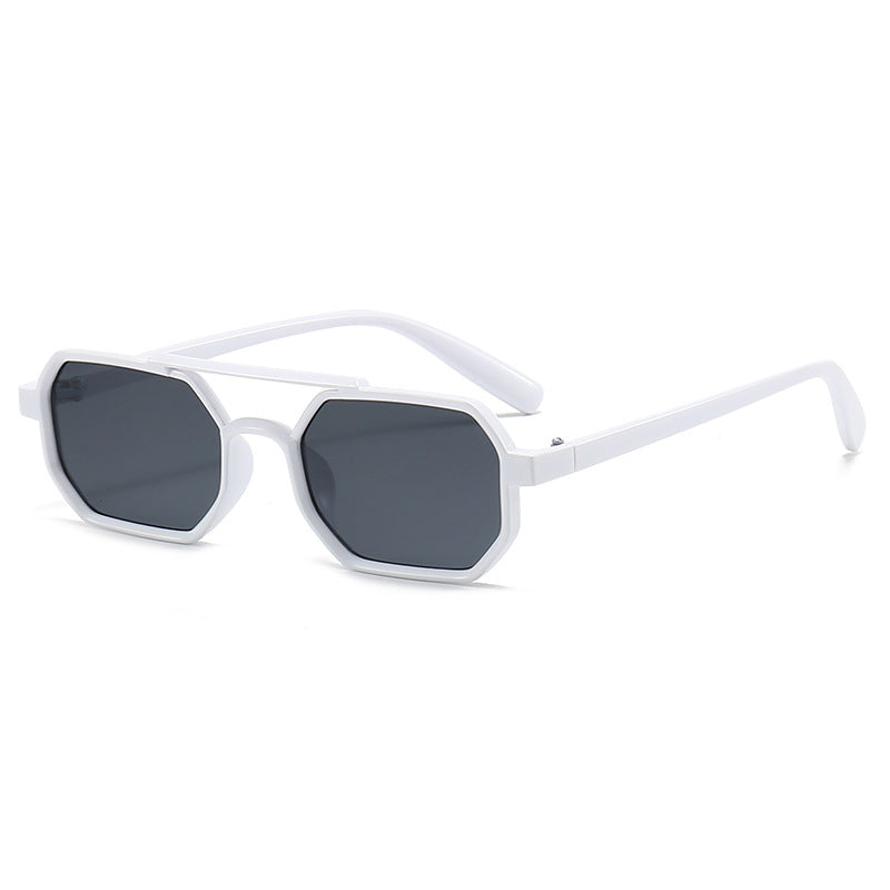 Damen modische Sonnenbrille im innovativen Achtkant-Design Brehn