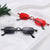 Damen Elegante Sonnenbrille mit filigranem Rahmen und UV-Schutz Brehn