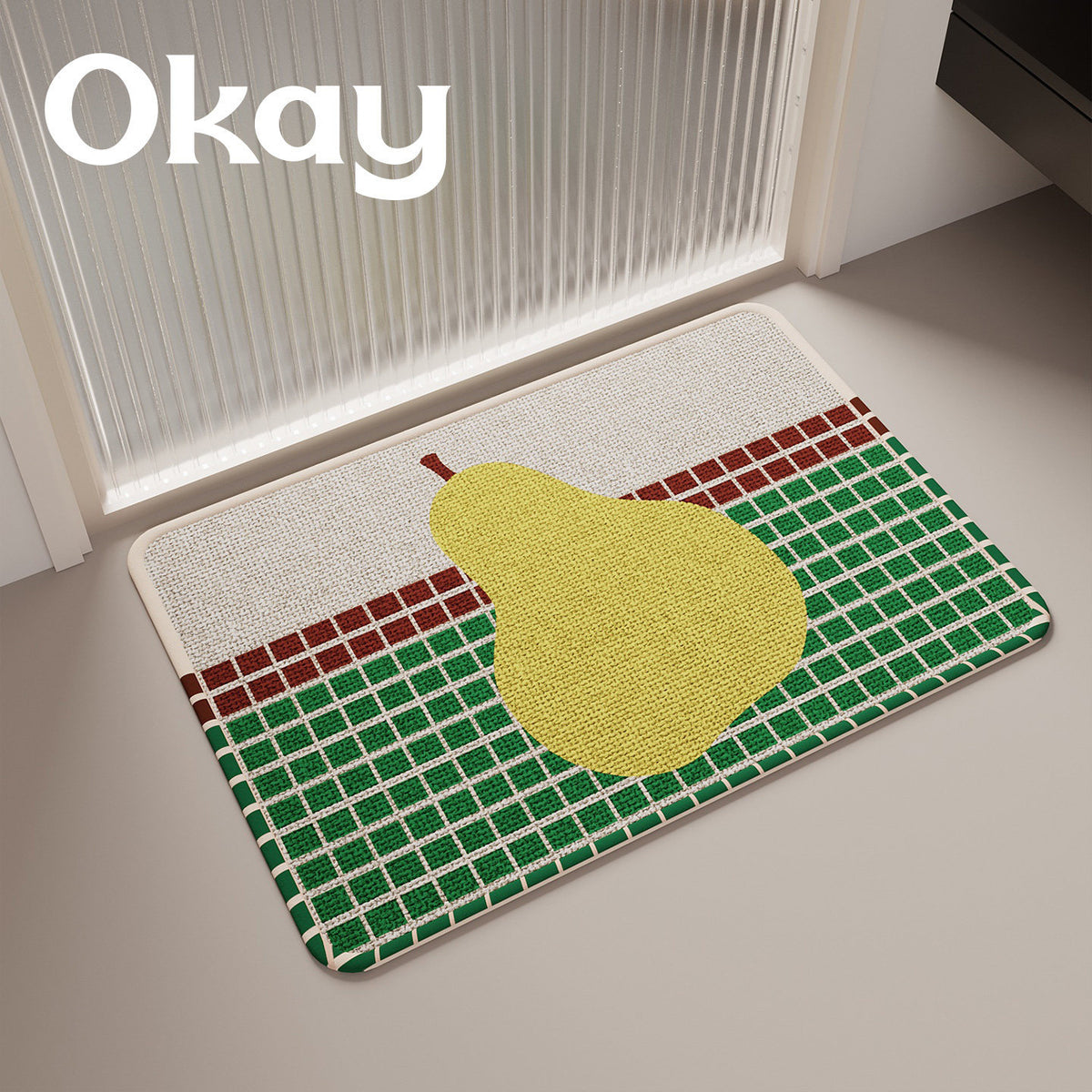 Cloud-shaped Woven Decorative Area Rug