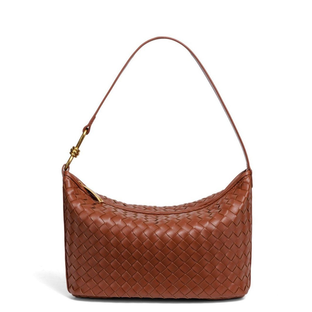 Woven Leather Hobo Bag Brehn