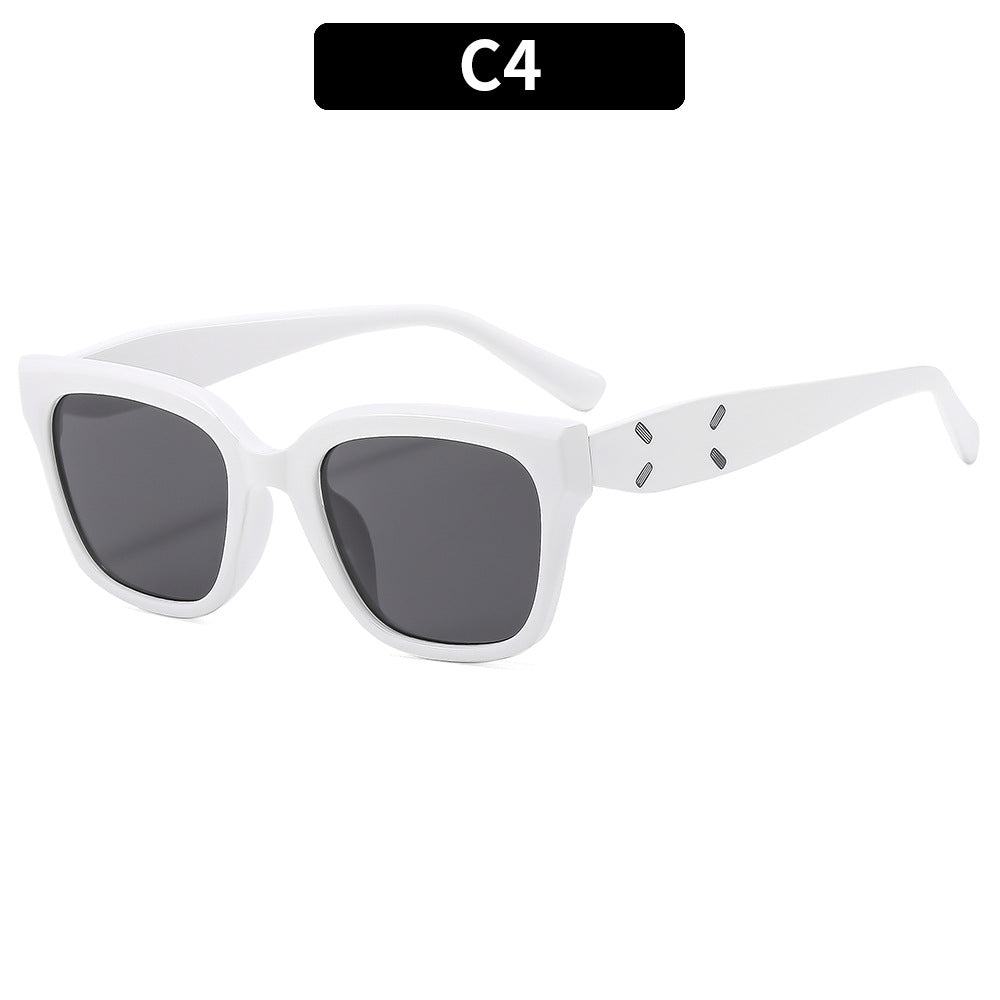 Avant-Garde Quadrat Rahmen Sonnenbrille