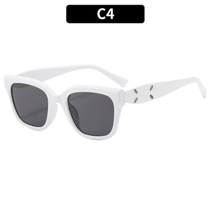 Avant-Garde Quadrat Rahmen Sonnenbrille