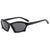 Damen Sportliche Sonnenbrille im trendy Gestaltung Brehn