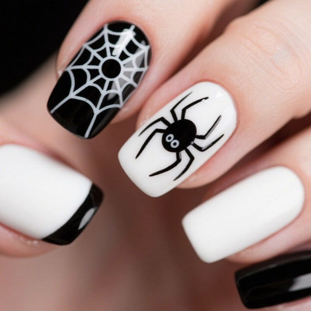 Halloween-inspiriertes Themen-Nagelkunst-Set Brehn