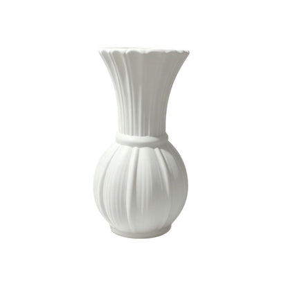 Elegante gerippte Blumenvase Brehn