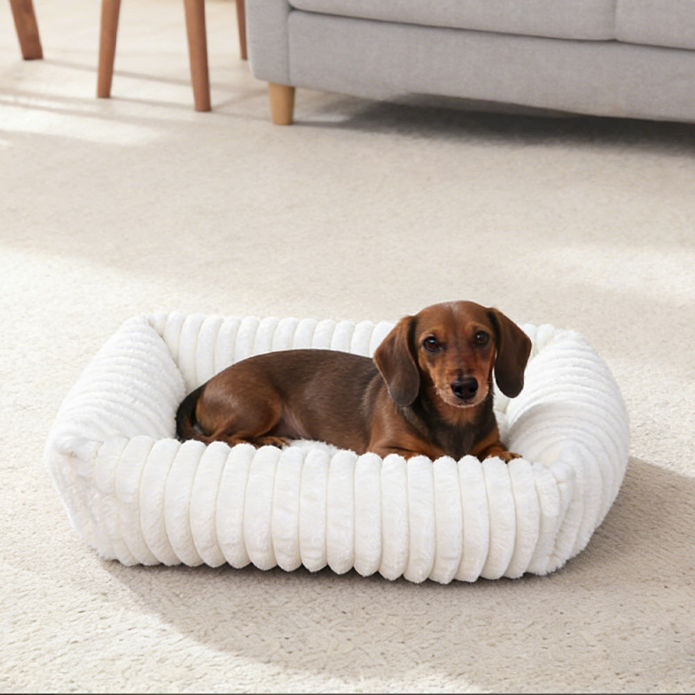Plüsch Bolster Hundebett
