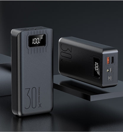 Hochleistungs-Powerbank mit Intelligenter Lcd-Anzeige und Zwei Usb-Anschlüssen Brehn