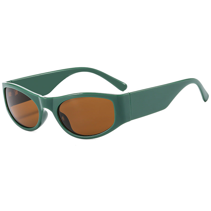 Damen modische Sonnenbrille mit aerodynamischem Design Brehn
