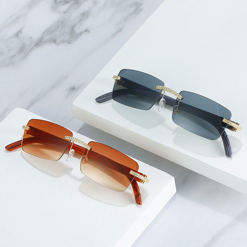 Damen elegante Sonnenbrille mit einzigartigem Rahmen Brehn