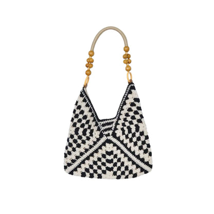 Handtasche mit Bohemian Häkeloptik Brehn