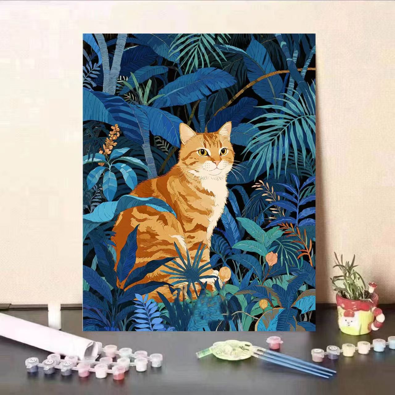 Kat-Themen Malen nach Zahlen Kunstset Brehn