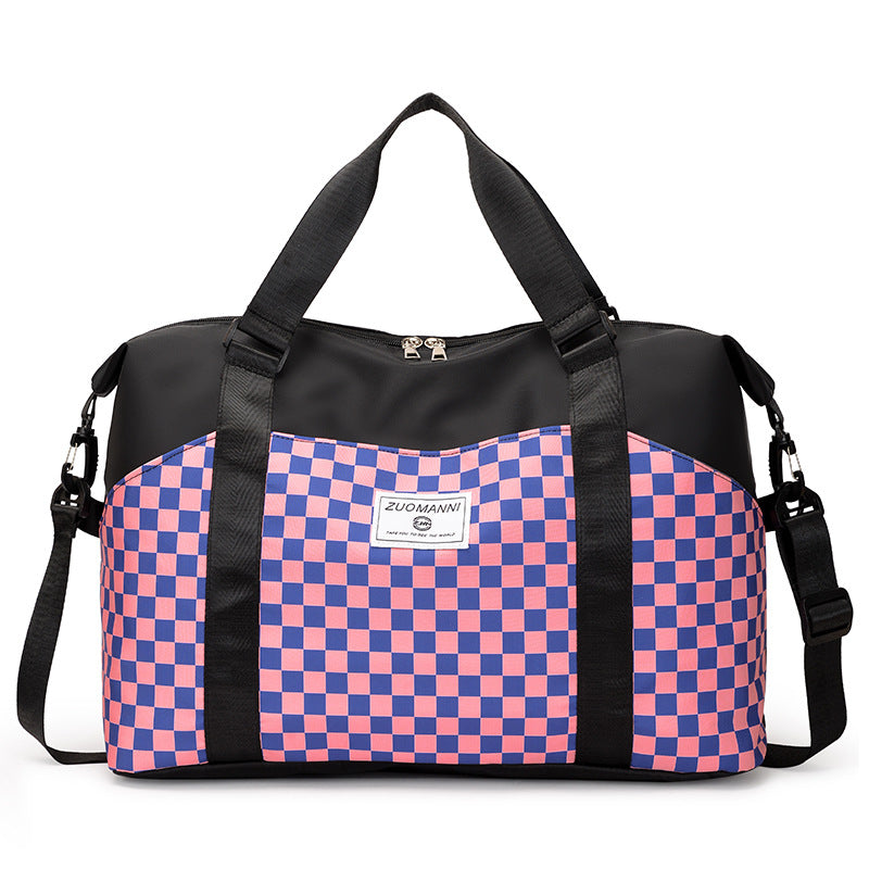 Stilvoller Schachbrett-Duffle-Bag Brehn