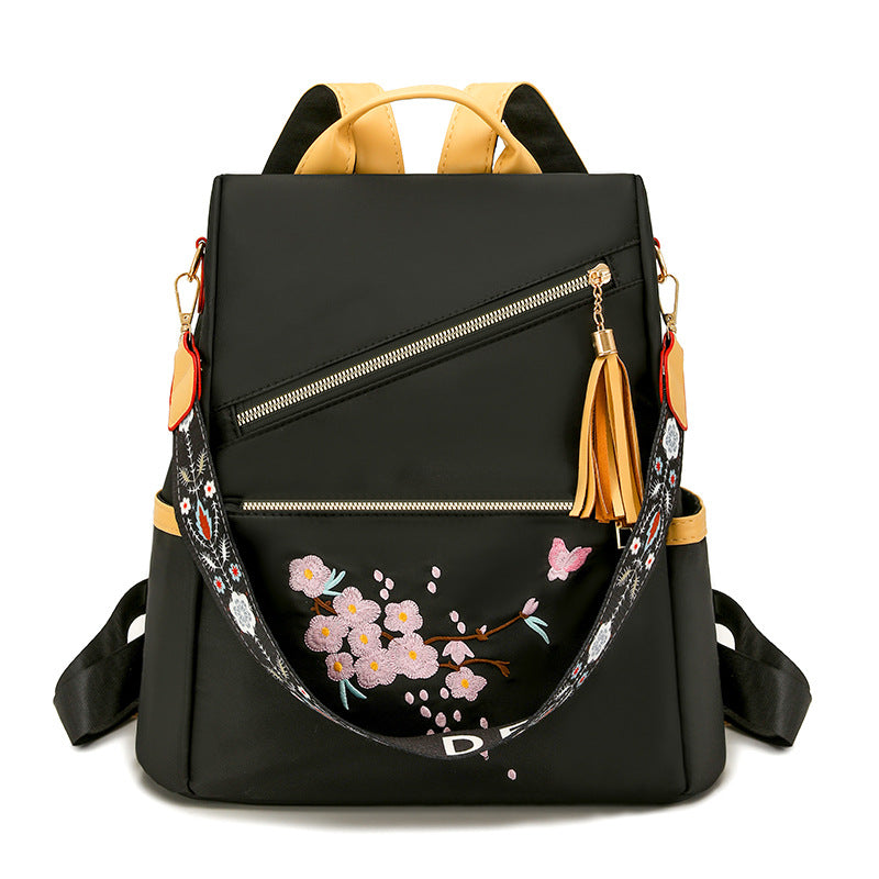 Stylische Bestickte Rucksack Brehn