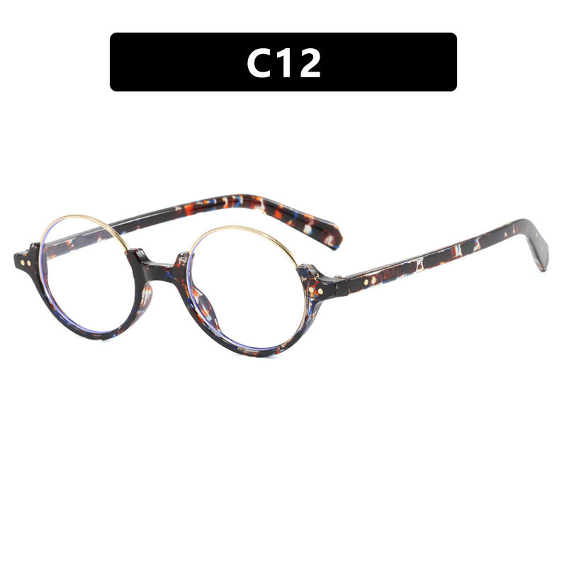 Damen runde Sonnenbrille mit elegantem Kunststoffrahmen Brehn