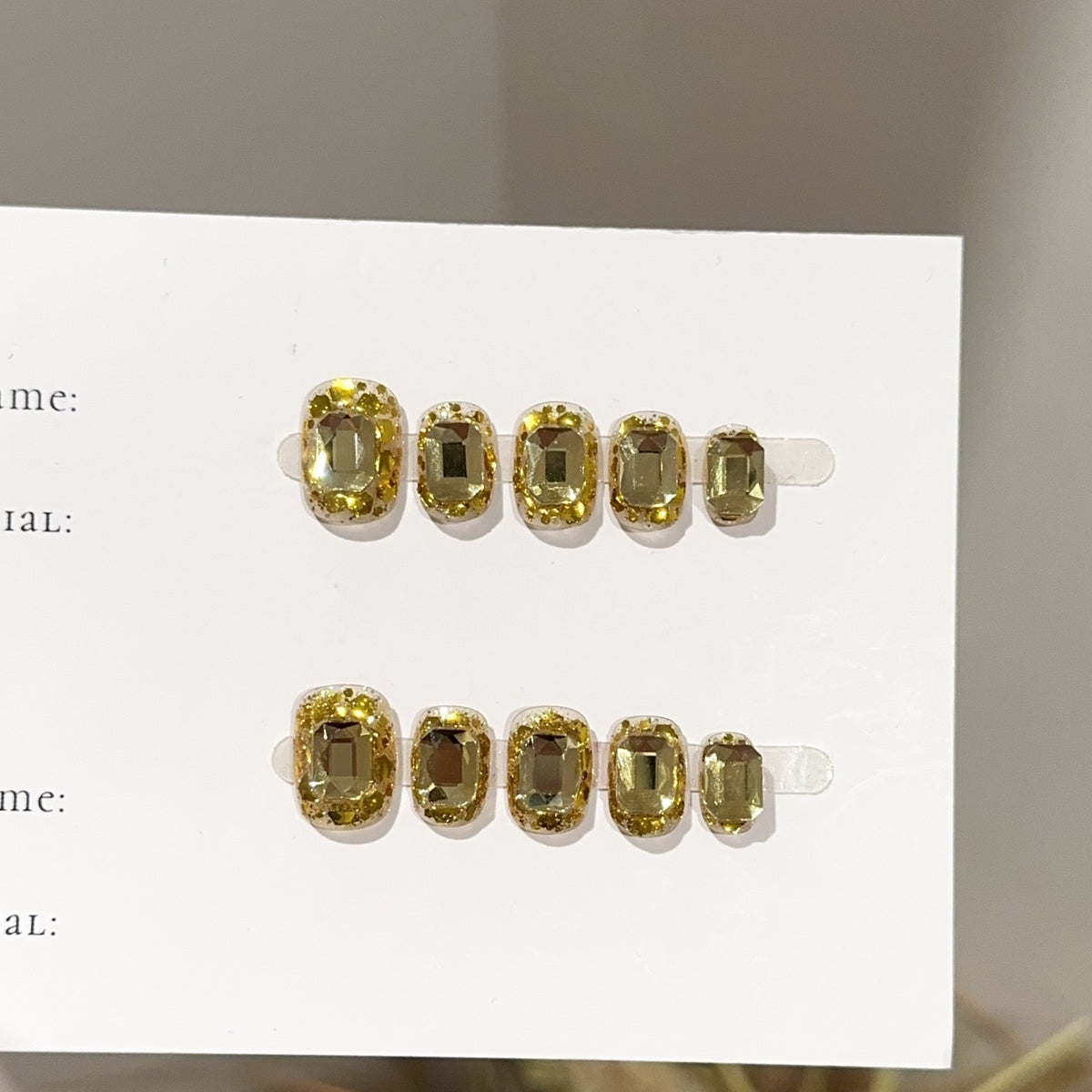 Elegante Strass-Haarclip-Set