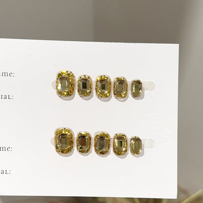 Elegante Strass-Haarclip-Set